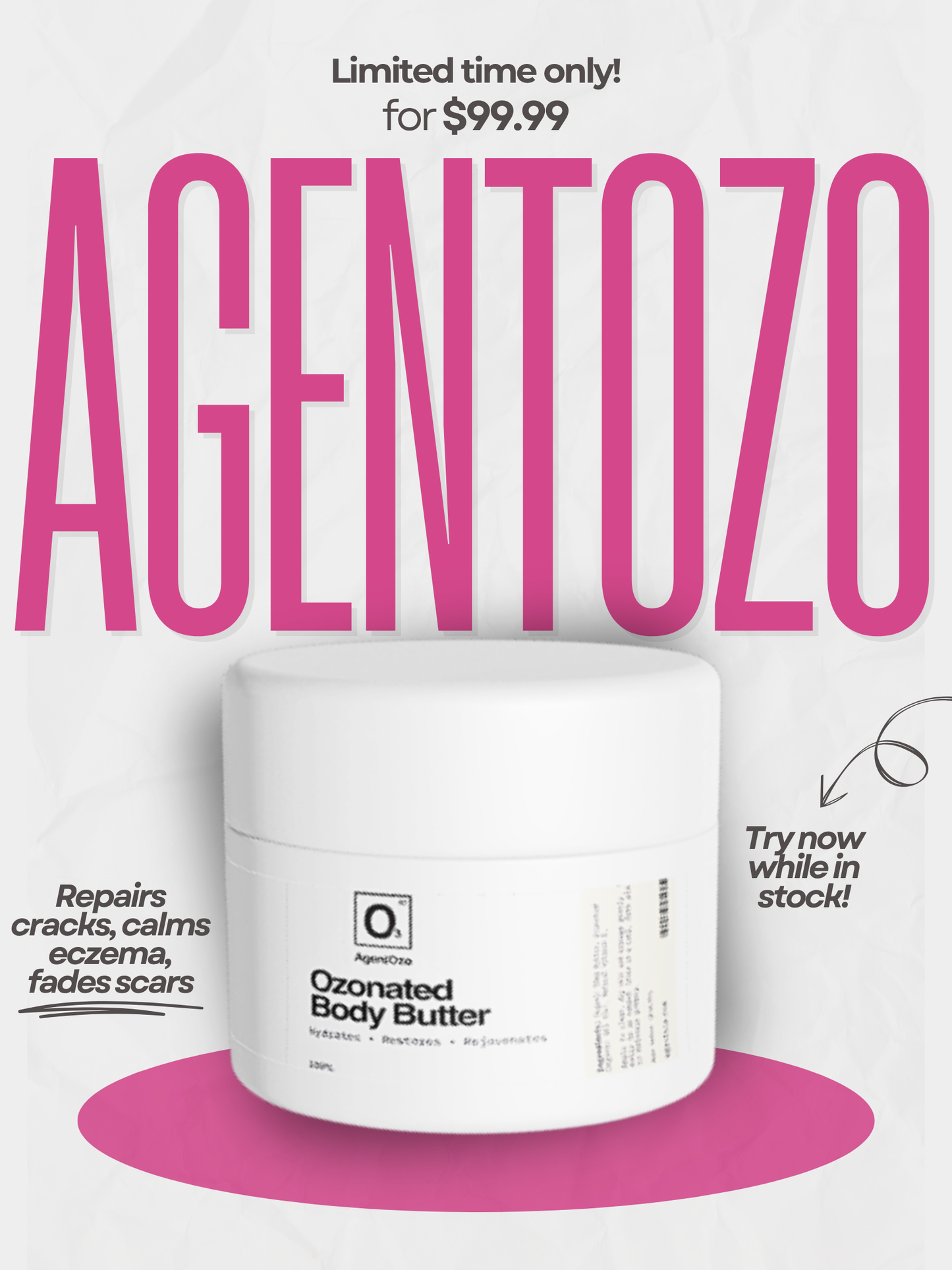 Ozonated Body Butter