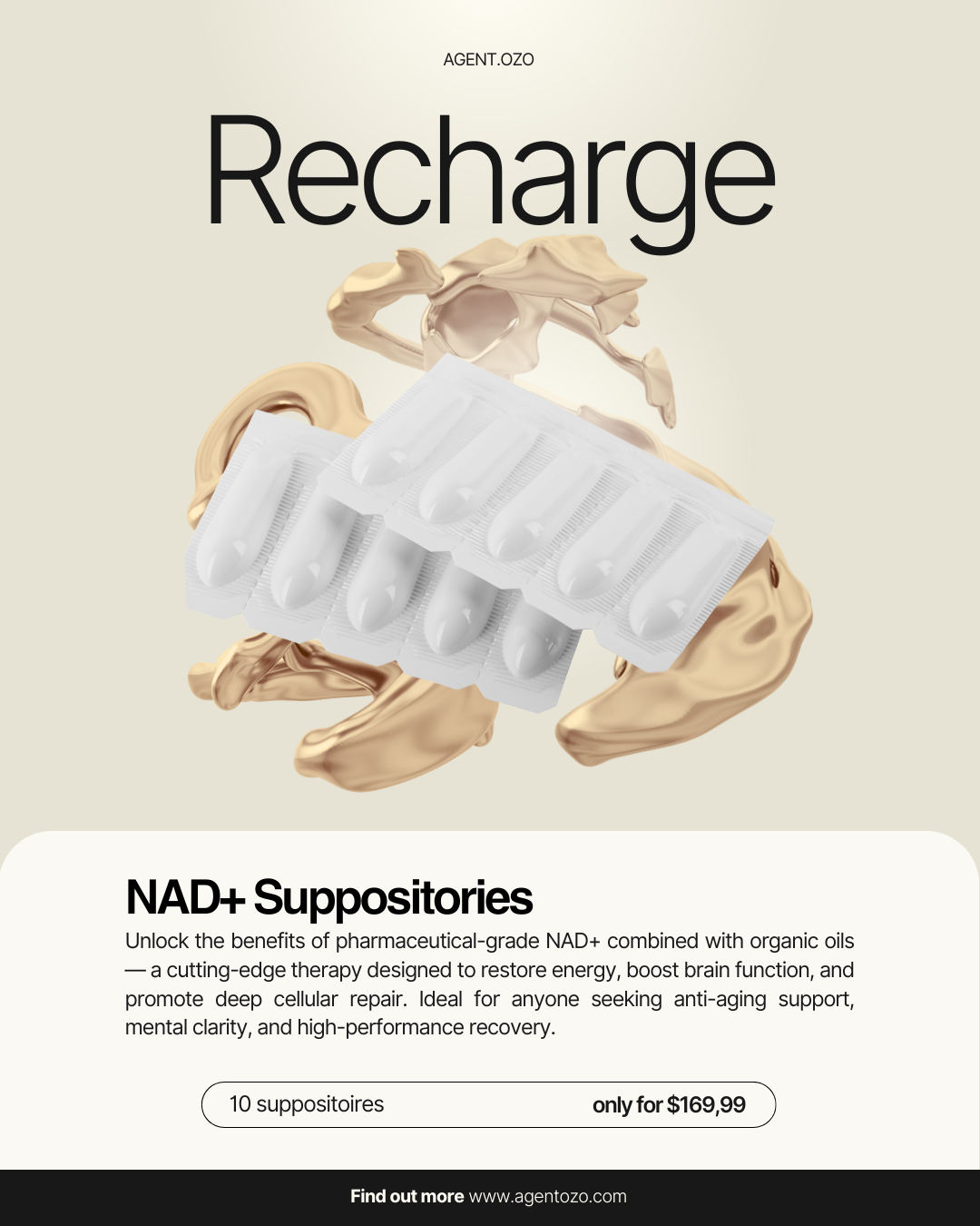 NAD+ Suppositories