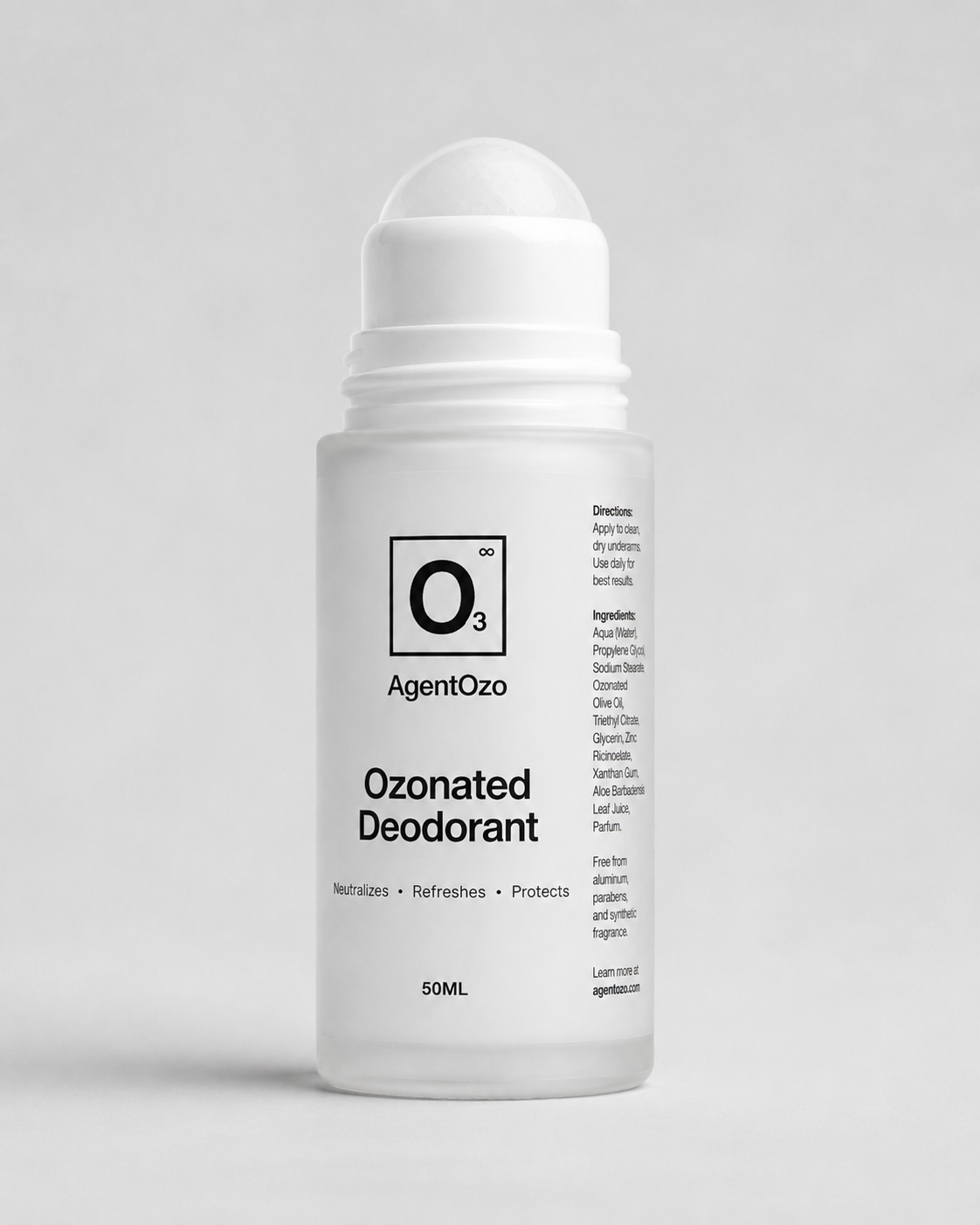 Ozonated Deodorant