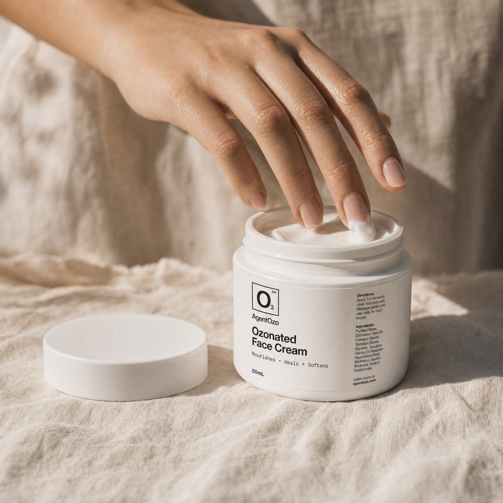 A dab of barrier cream for over-exfoliated skin